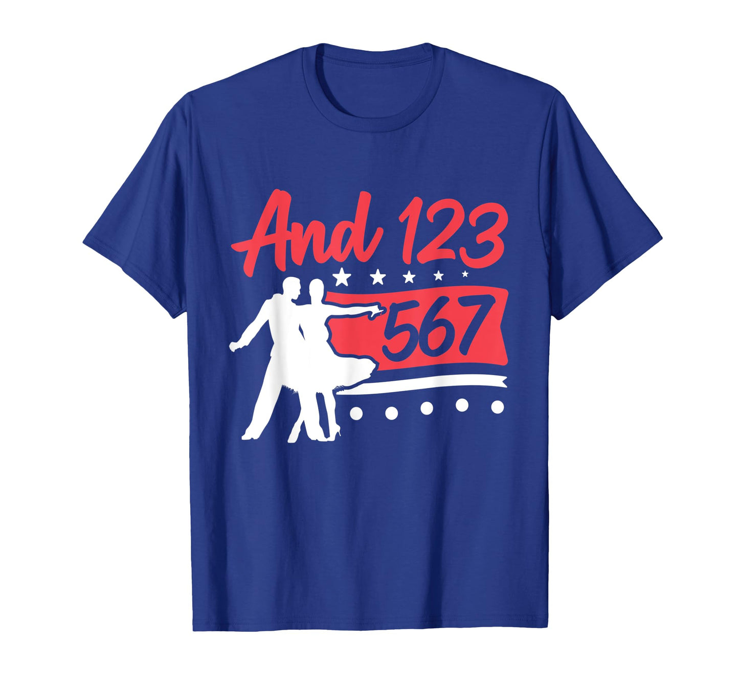Latin Dancing Salsa Dancer And 1 2 3-5 6 7 Salsa T-Shirt
