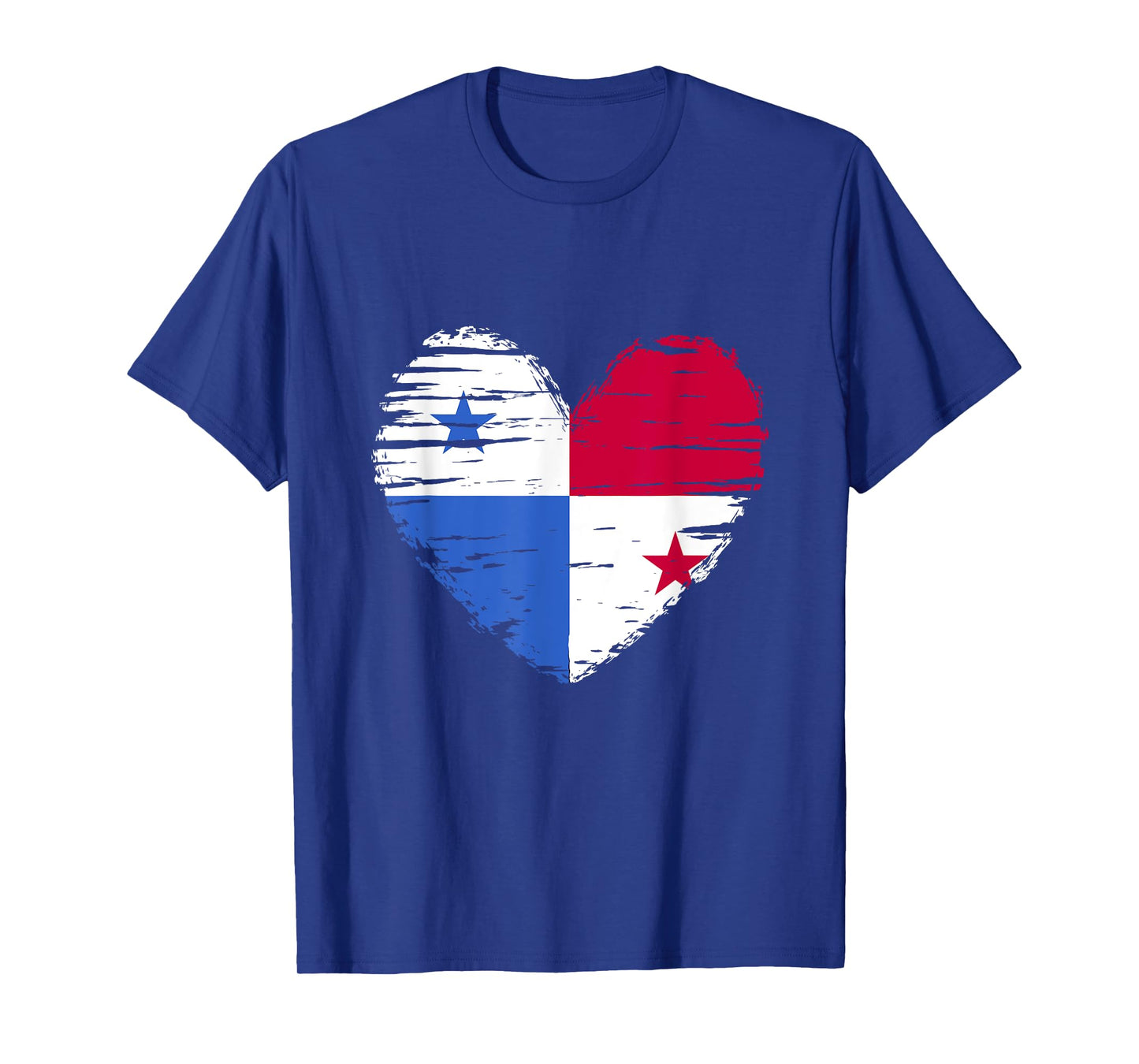 Panama Heart Panamanian Flag Panamanian Pride T-Shirt