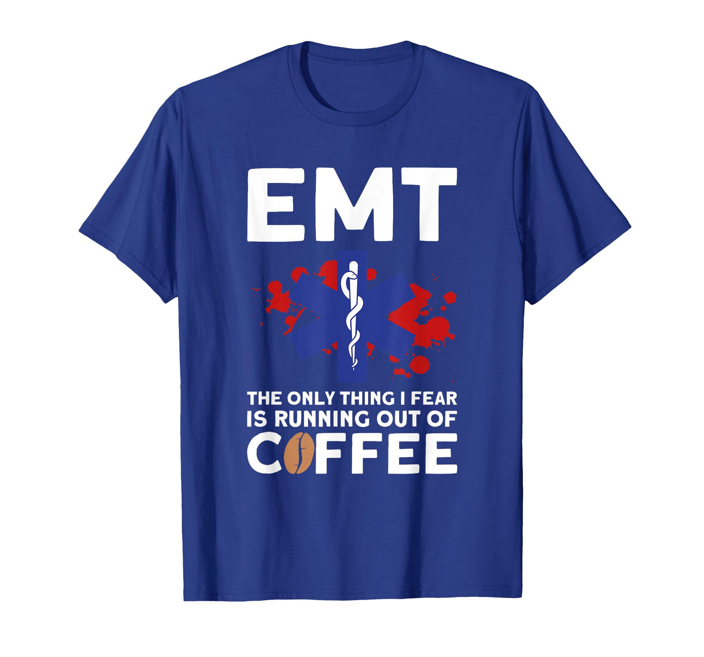 EMT Coffee - Funny EMT Halloween T-Shirt