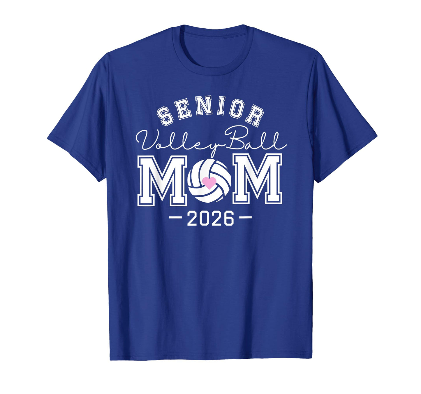 Senior 2026 Volleyball Graduating Class Mom T-Shirt