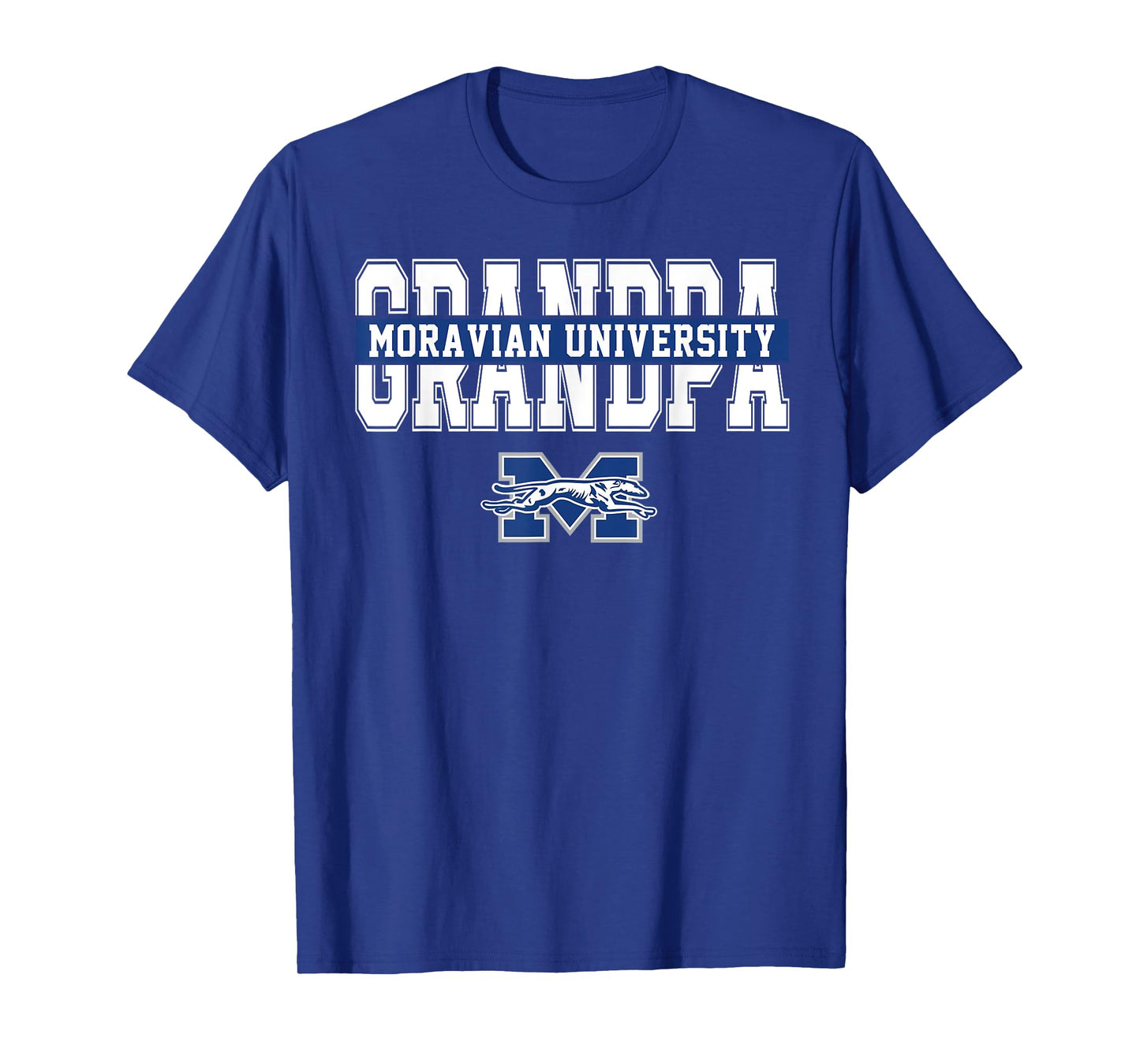 Moravian Vintage Arch University Grandpa Design for Men T-Shirt