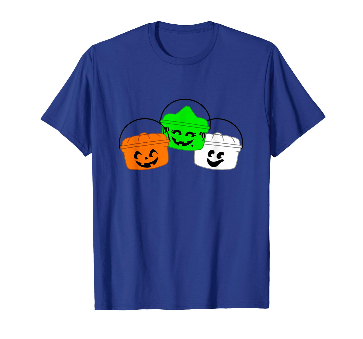 Retro Halloween Boo Buckets Trick or Treat Pails Meal T-Shirt