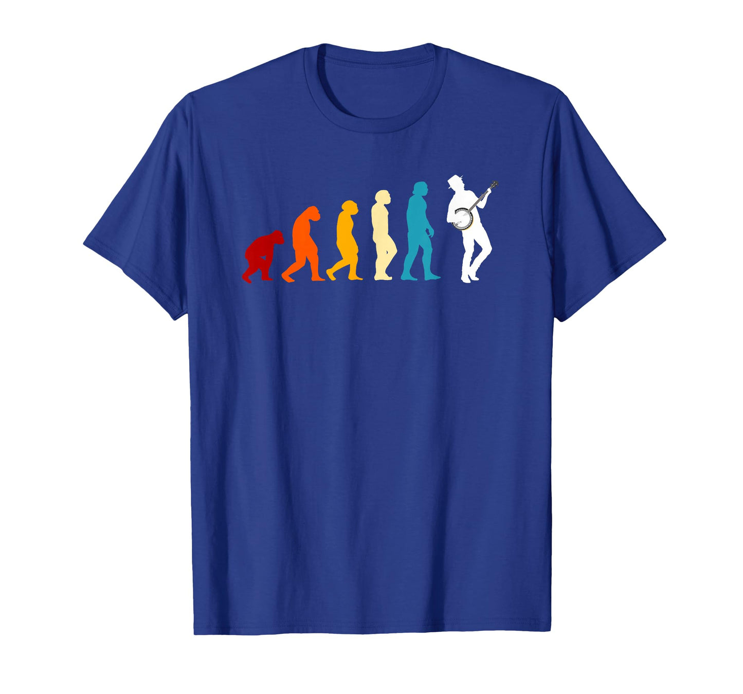 Great Banjo Evolution Gift Idea Bluegrass Music T-Shirt