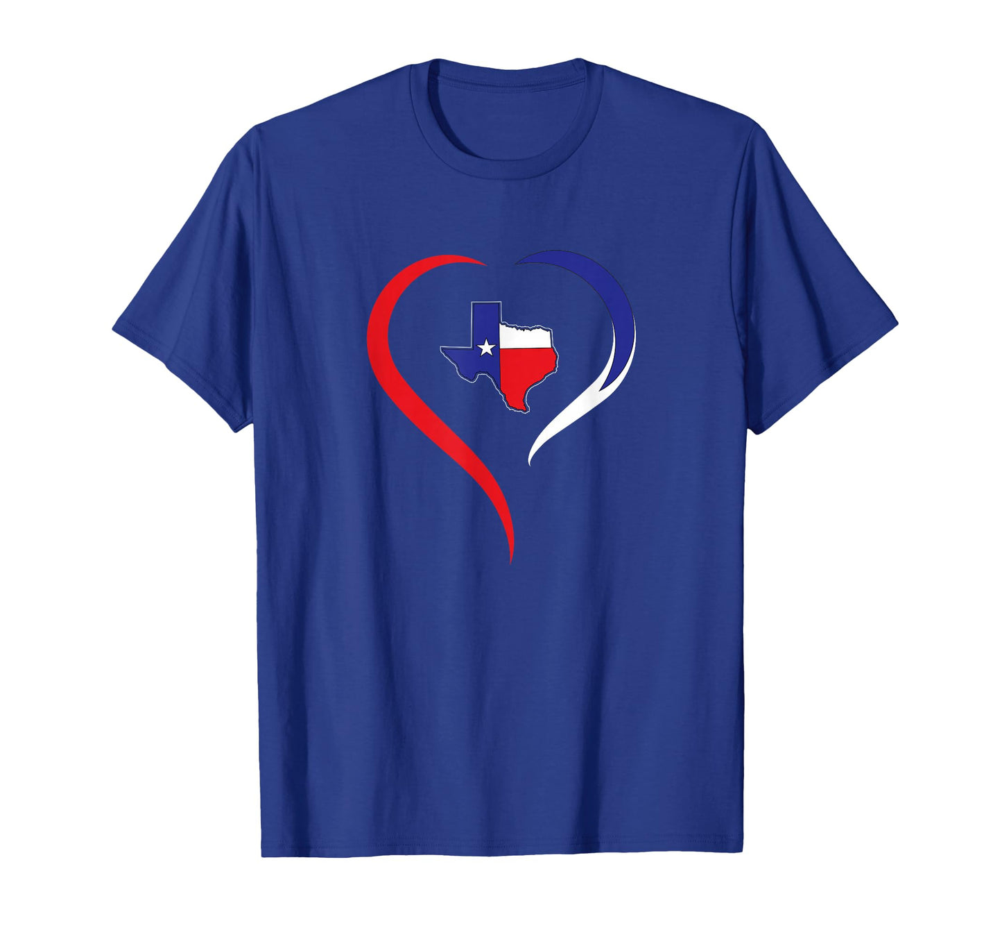 Country Western - I Love Texas And It's State Flag of Texas T-Shirt