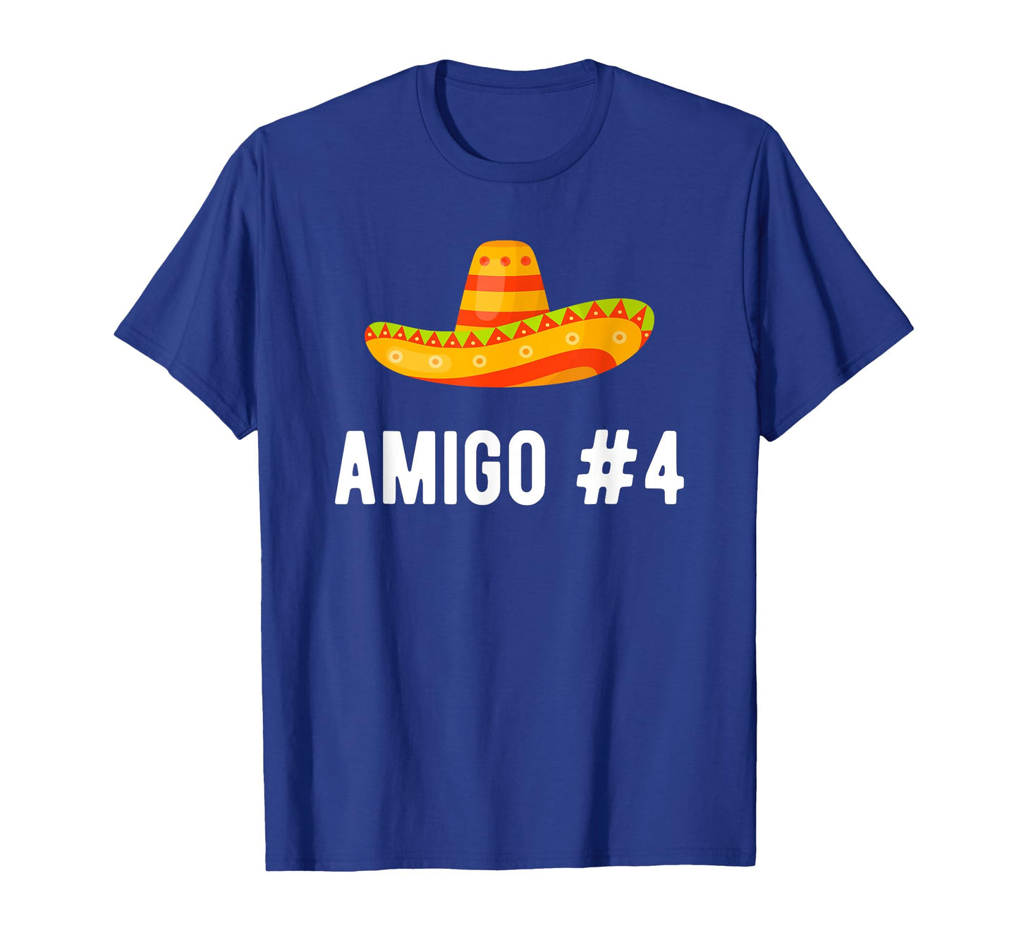 Halloween Group Matching Costume Funny Mexican Amigo #4 T-Shirt