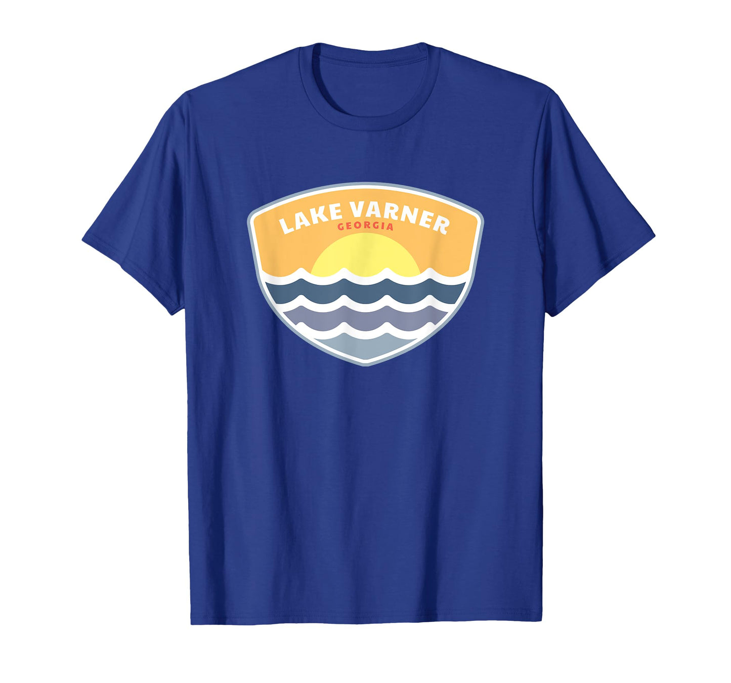 Lake Varner Georgia GA Sunset Vacation Souvenir T-Shirt