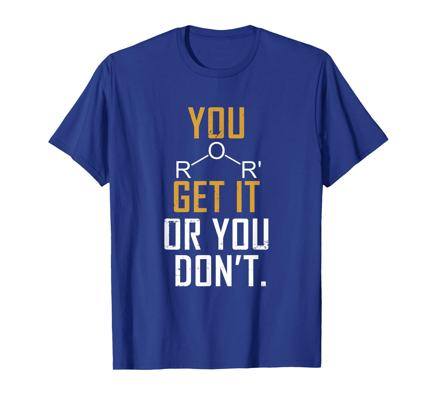 Chemistry Pun - Ether Get It Or You Don't - Funny Science T-Shirt