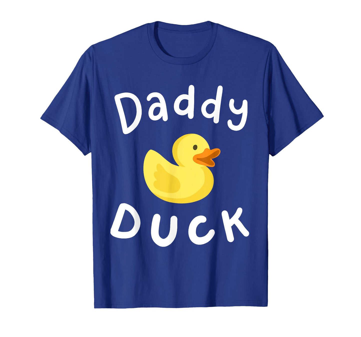 Daddy Duck Birthday Rubber Duck Lover Family Matching Men T-Shirt
