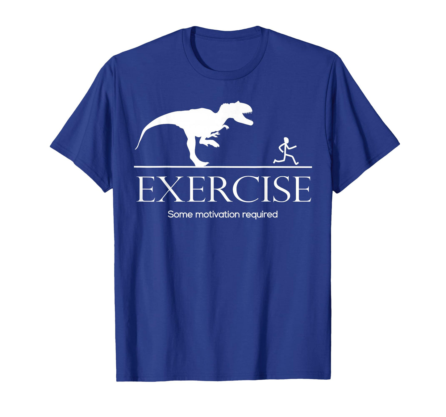 Dinosaur Workout Fun Gifts Store Co. Exercise Motivation Required Funny T-Rex Graphic Gym Saying T-Shirt