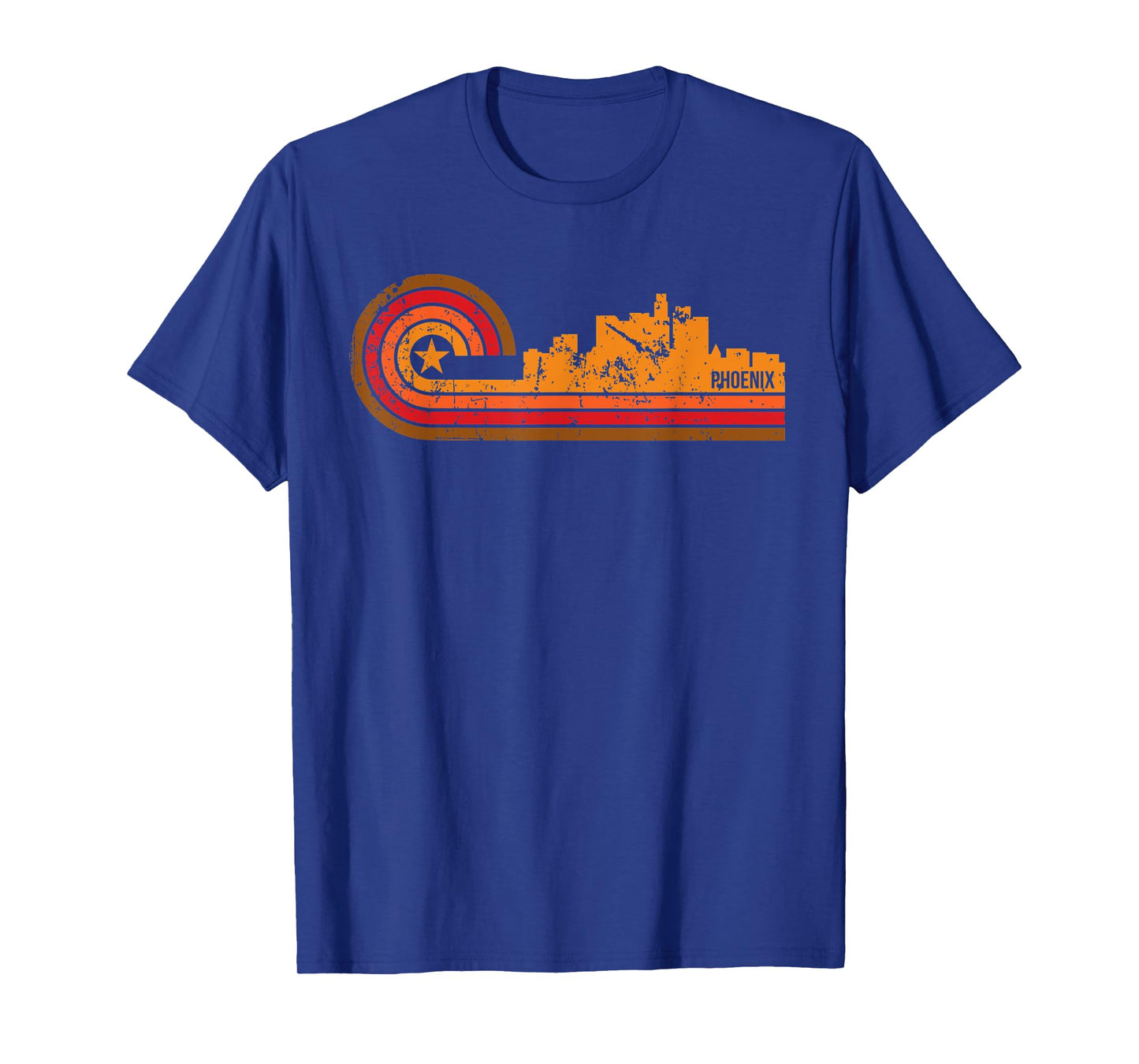 Retro Phoenix T-Shirt - Phoenix AZ Skyline Shirt