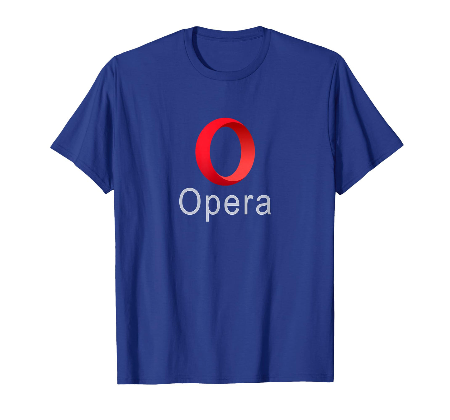 Opera Browser T-Shirt with Logo Fast Security web tee T-Shirt