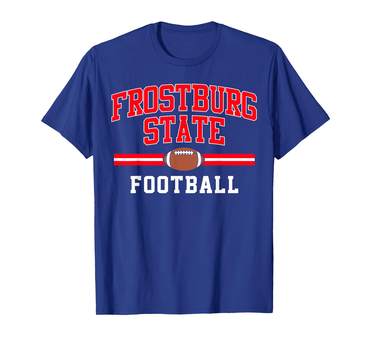 Frostburg State University Football Arch Vintage Design T-Shirt