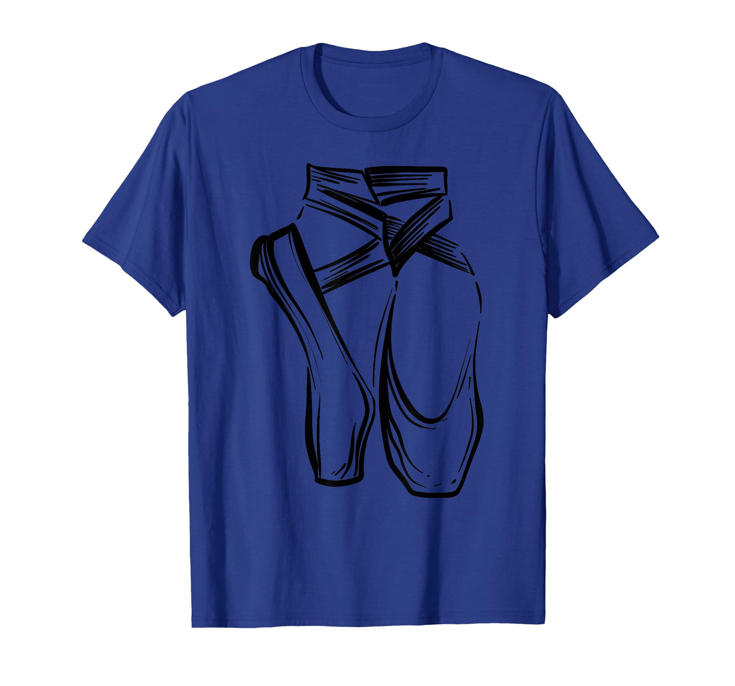 Funny Ballerina Gift Girls Cool Dancer Ballet Pointe Shoes T-Shirt