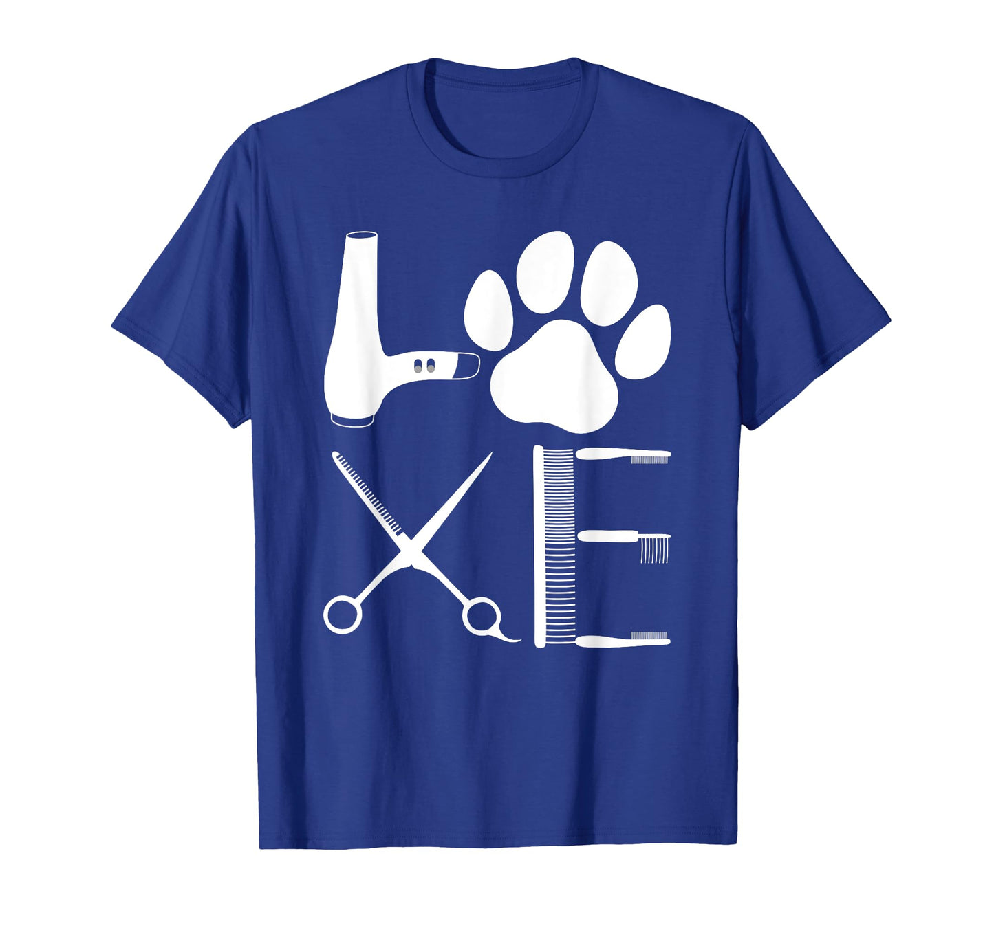 Cool Dog Groomer For Men Women Pet Grooming Puppy Dog Owner T-Shirt