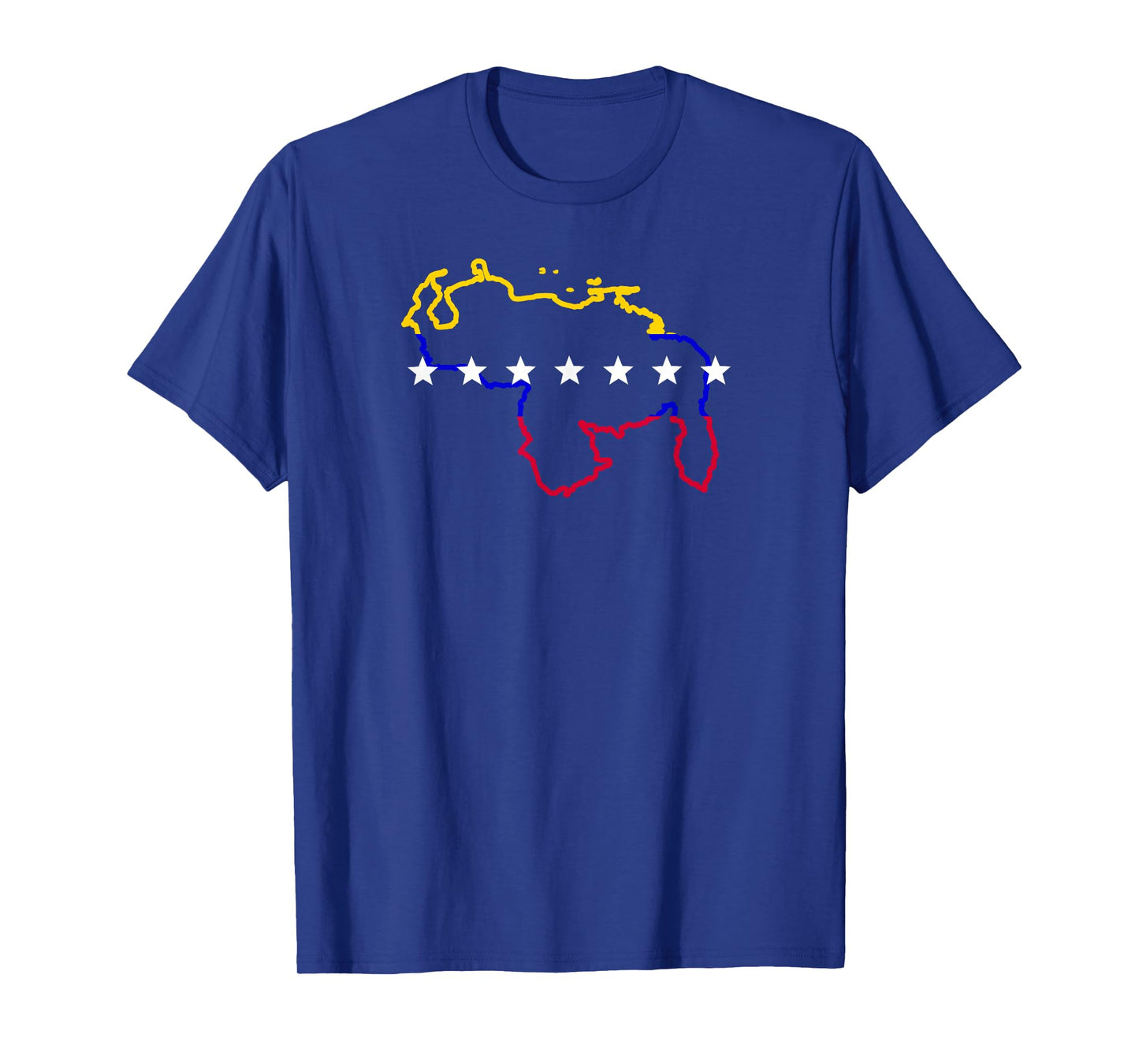 Venezuela map 7 stars flag T-Shirt