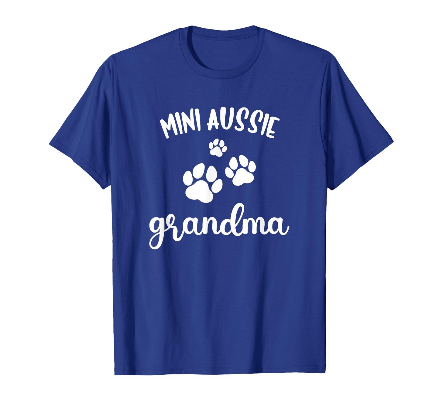 Mini Aussie Grandma Cute Dog Miniature Australian Shepherd T-Shirt