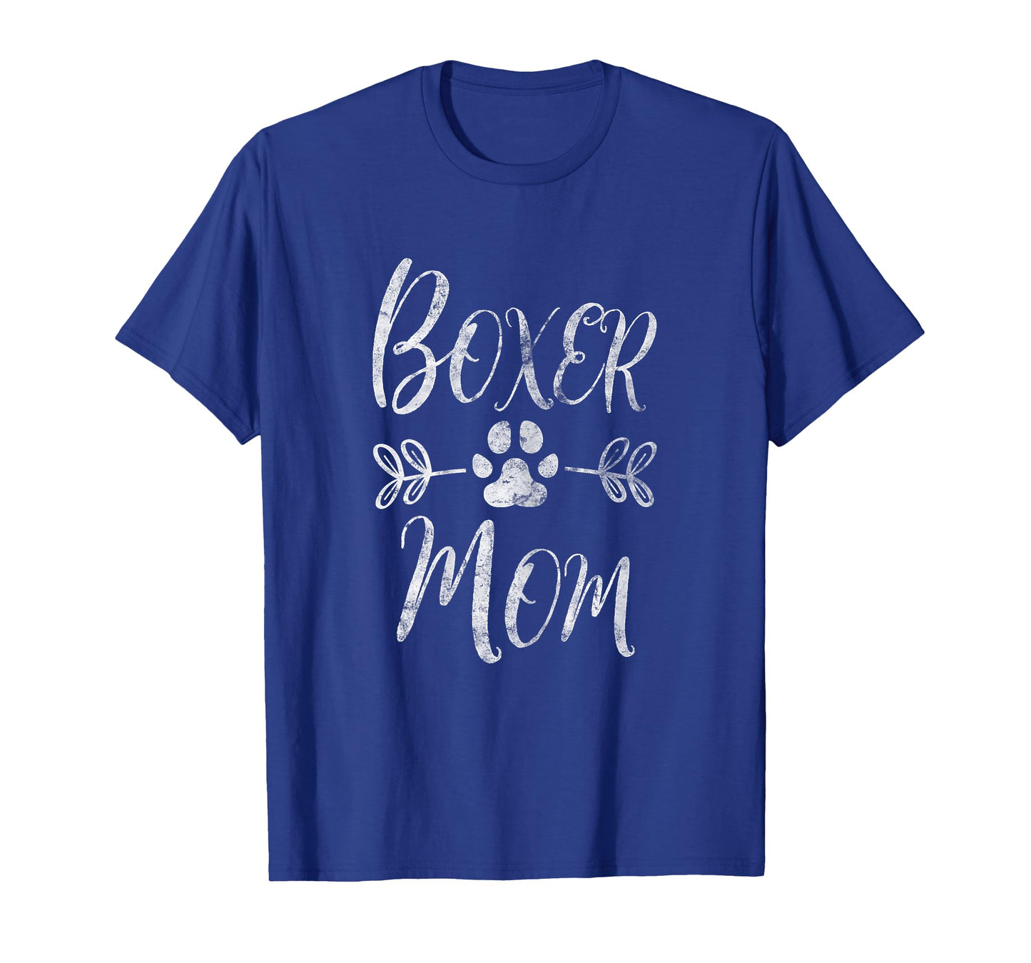 Boxer Mom Shirt Boxer Dog Lover Owner Funny Boxer Dog Mom Women T-Shirt