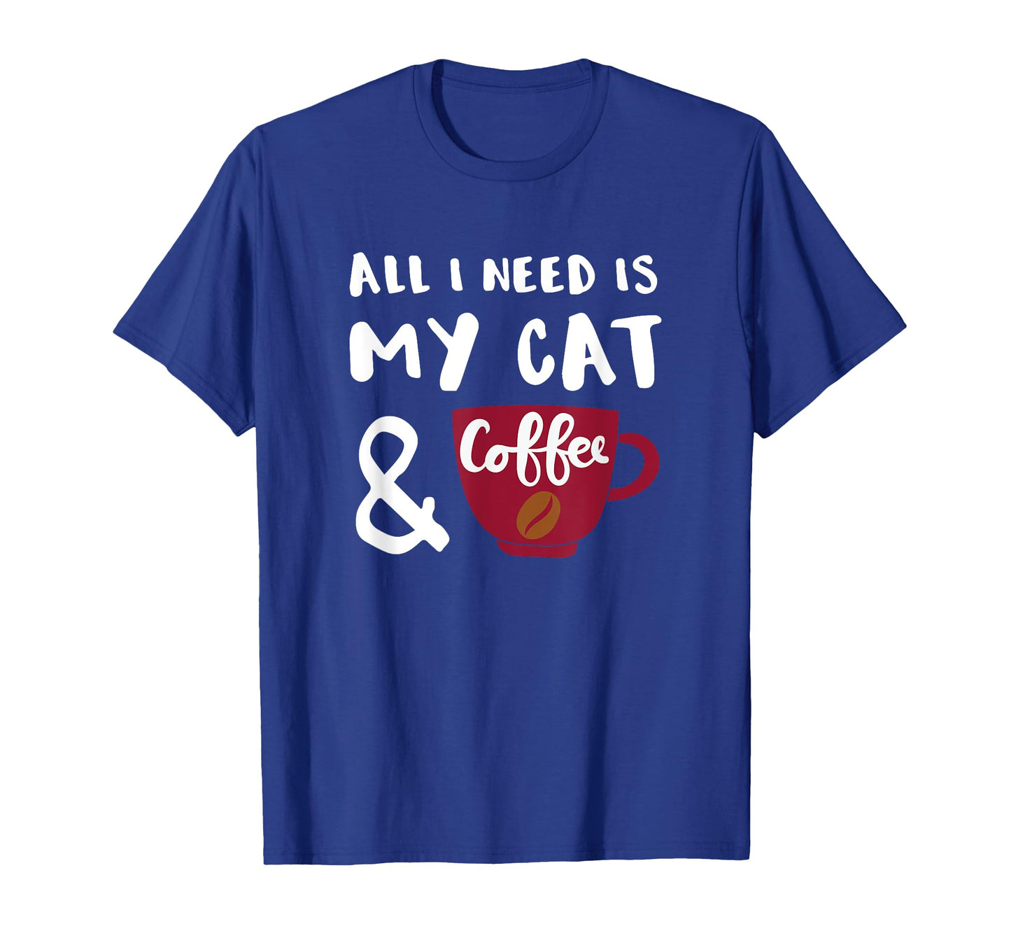 Cat Coffee Cat Lover Kitty Caffeine T-Shirt