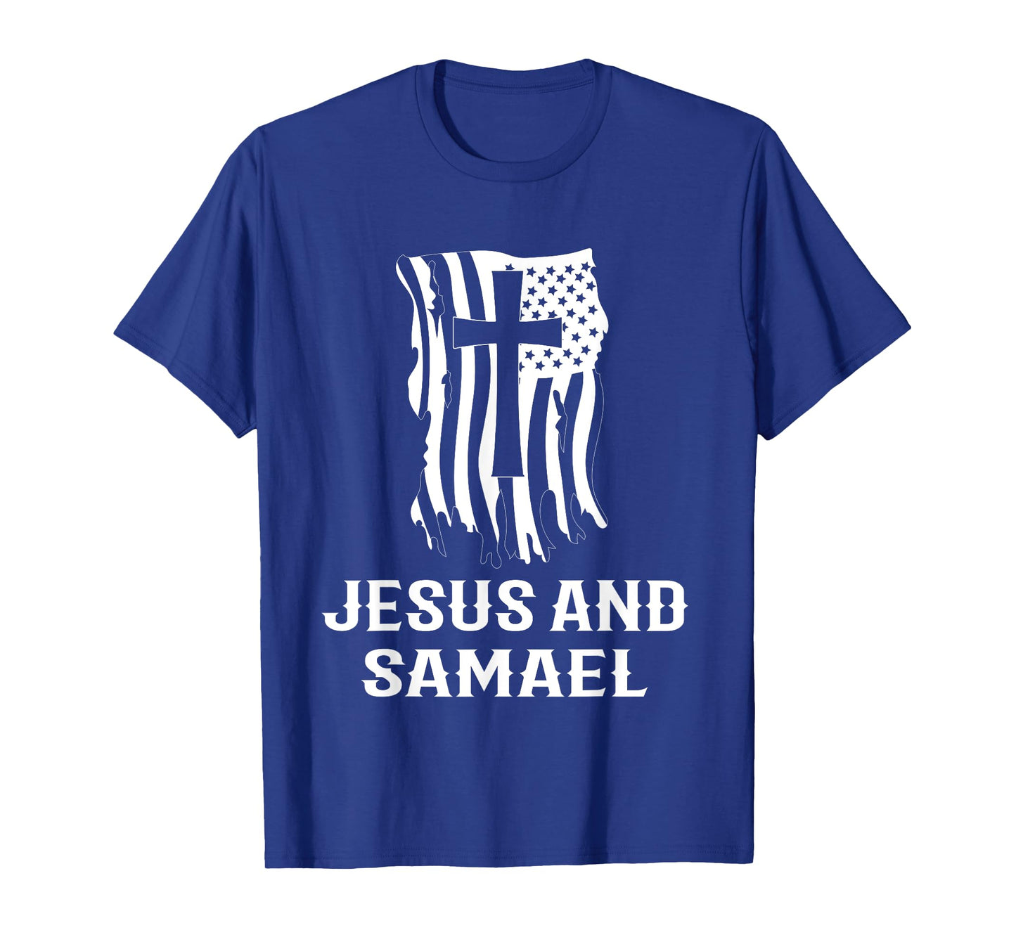 Jesus and Saint Samael the Archangel Catholic Prayer Design T-Shirt