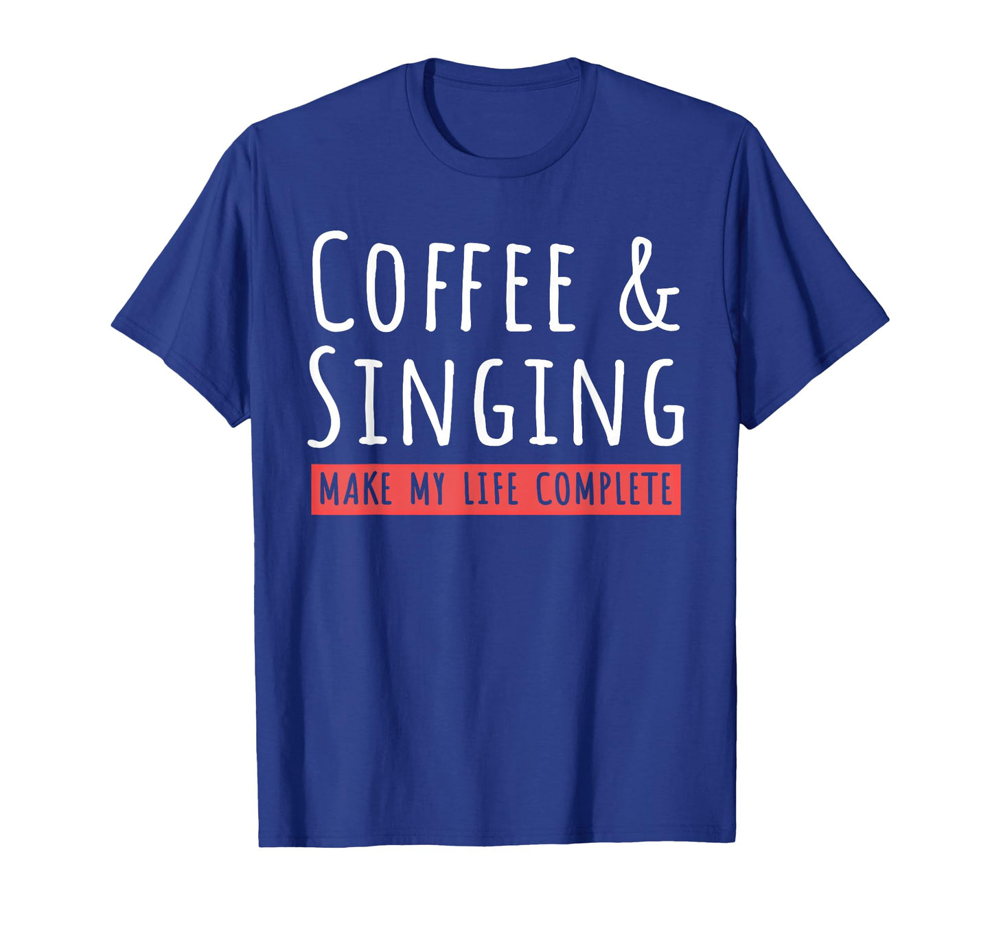 Coffee And Singing Tshirt Coffee Lovers Country Music Singer T-Shirt