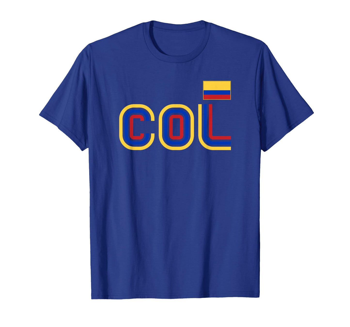 Colombia Flag Retro International Country Colombian Pride T-Shirt