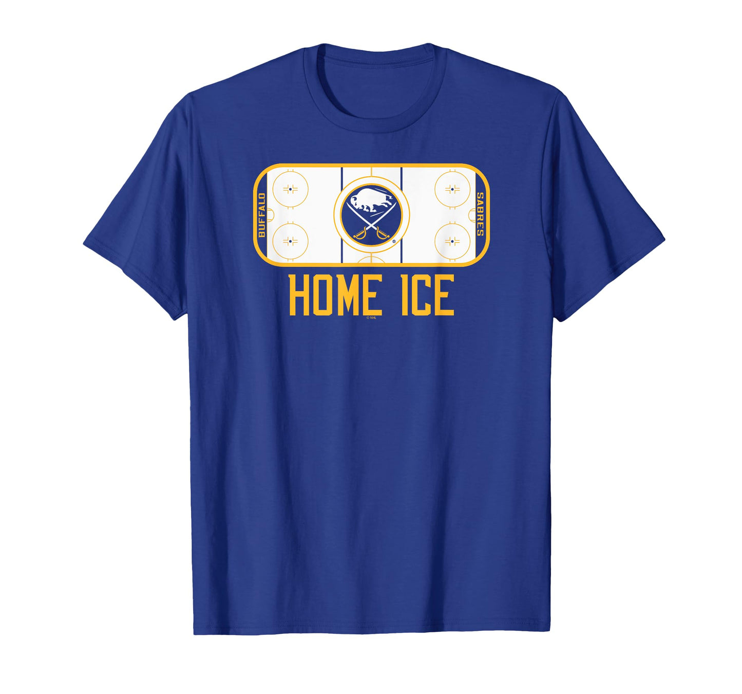 Buffalo Sabres Home Ice Blue Officially Licensed T-Shirt
