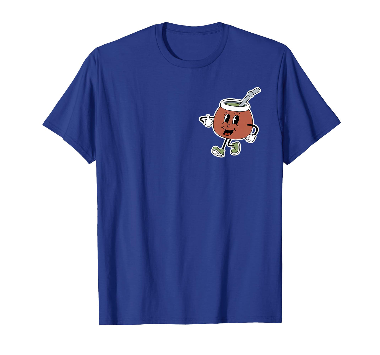 Yerba Mate Cute Retro Argentinian Kawaii Yerba Mate Lover T-Shirt