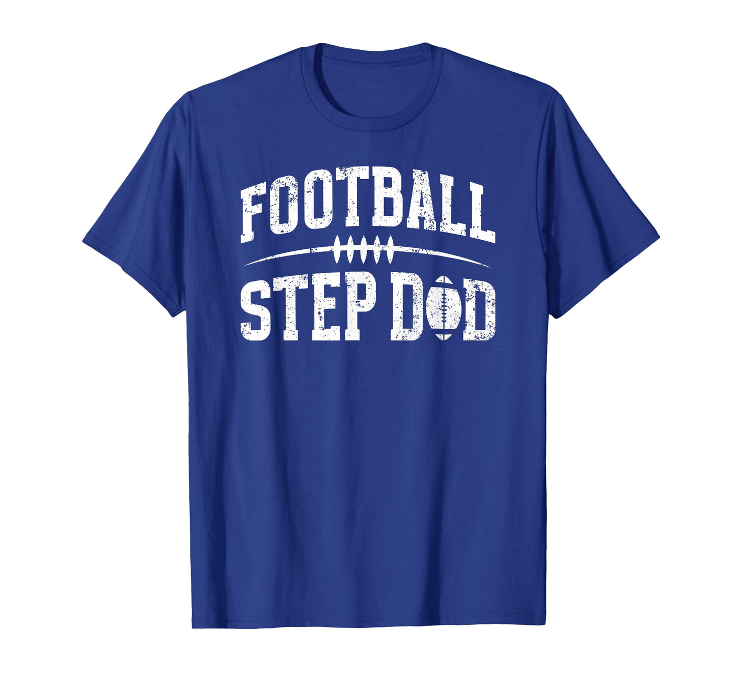 Football Step Dad Of A Football Player Stepfather T-Shirt