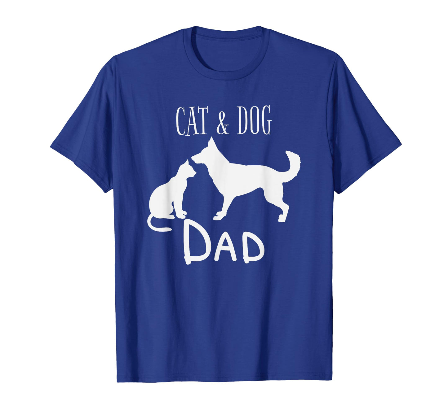 Cat Dog Dad Owner Cute Father Daddy Pet Animal Papa Gift T-Shirt