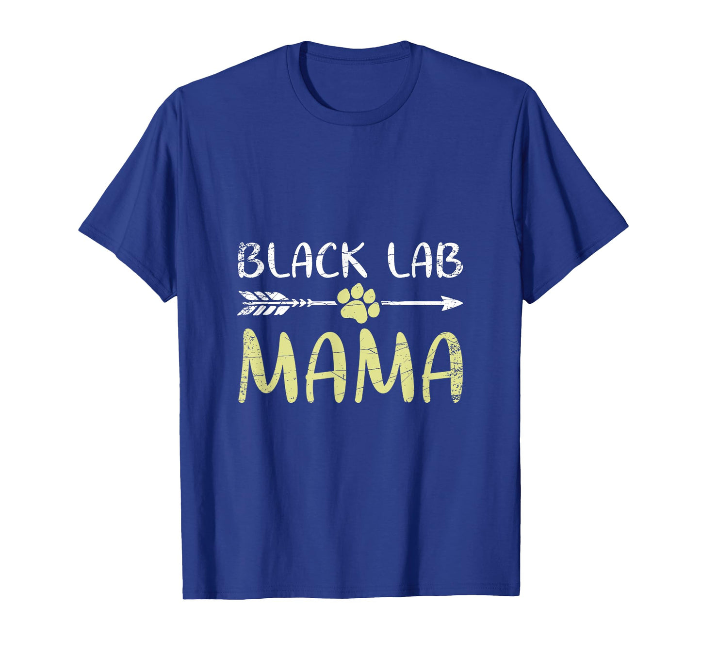 Black Lab Mama Labrador T-Shirt