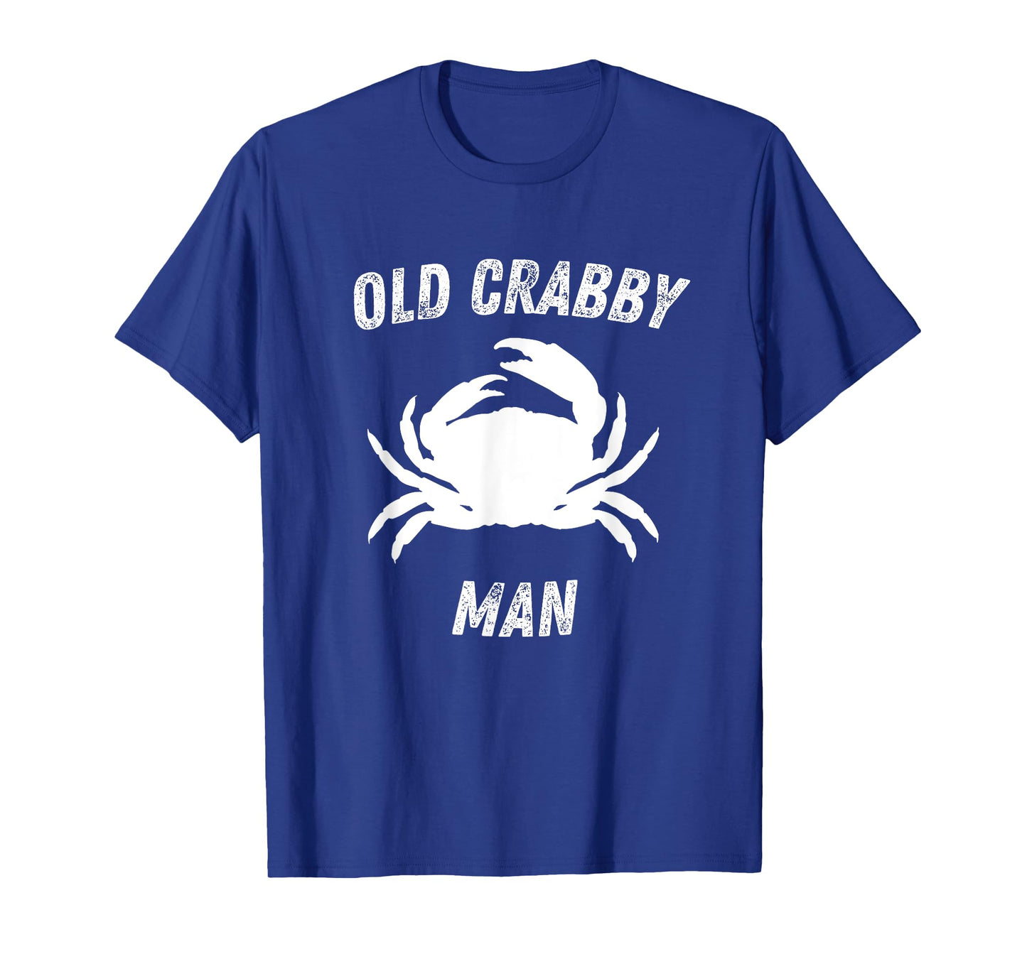 Old Crabby Man Grandpa Funny Mens T-Shirt