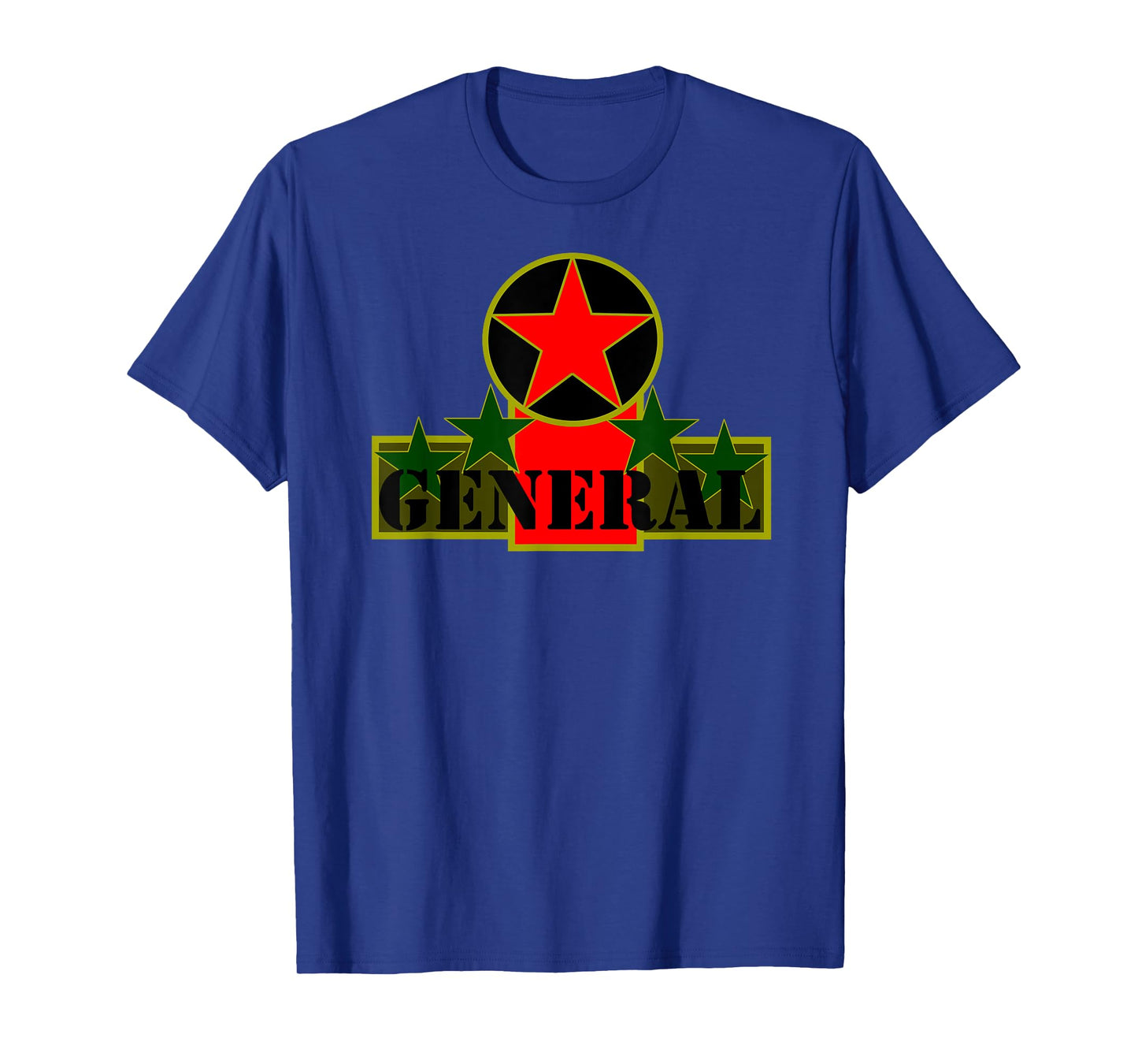 FIVE STARS GENERAL RANK ARMED FORCES COMMANDER CLASSIC TEE T-Shirt