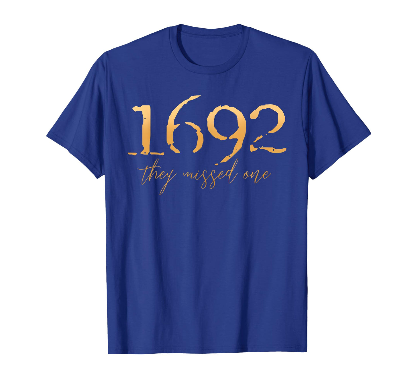 Salem Book Club Salem 1692 They Missed One Halloween Costume T-Shirt