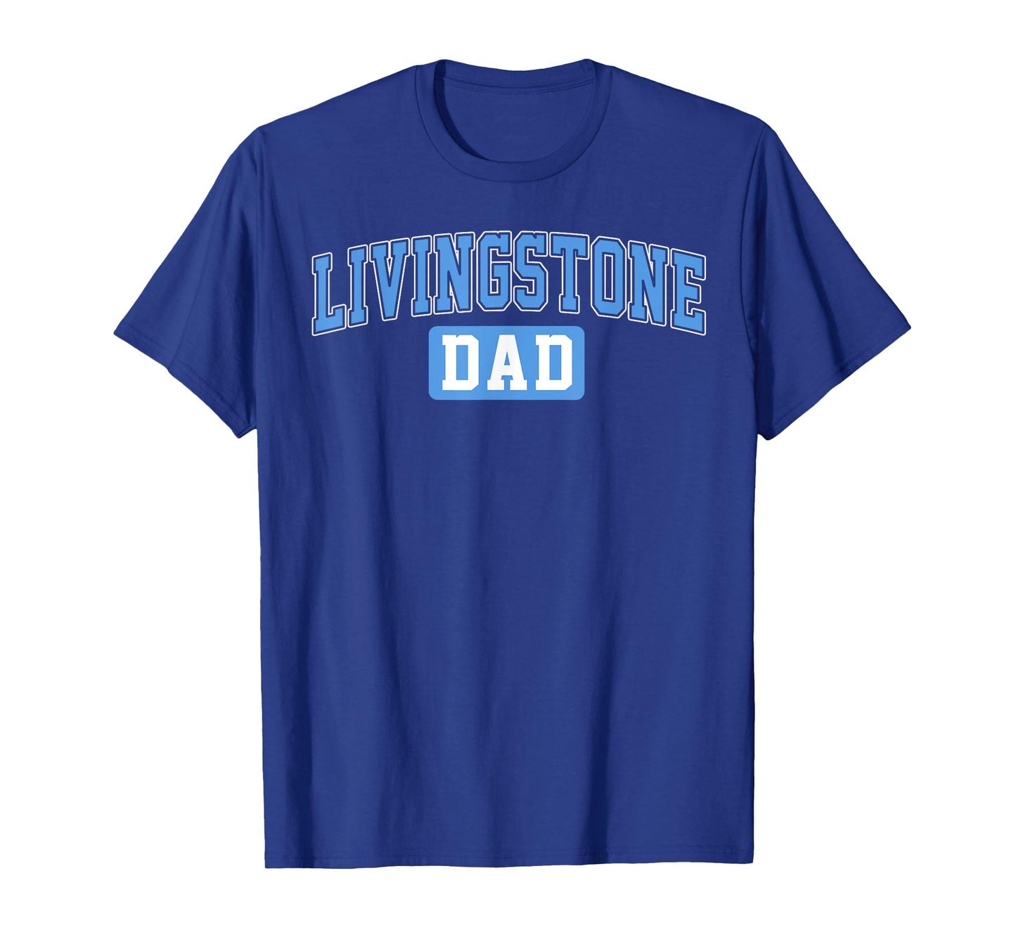 Livingstone College Dad Arch Vintage Design for Father Men T-Shirt