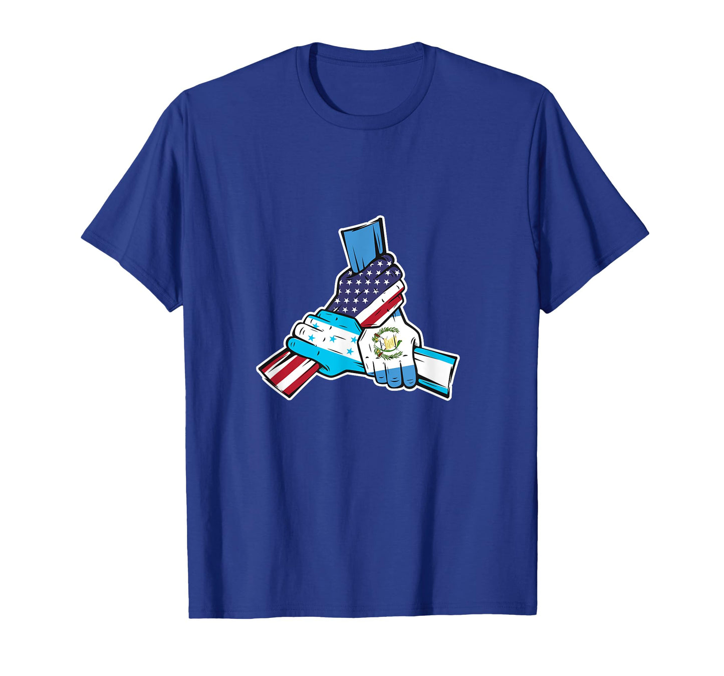 Holding Hands. Honduras Guatemala and the USA T-Shirt