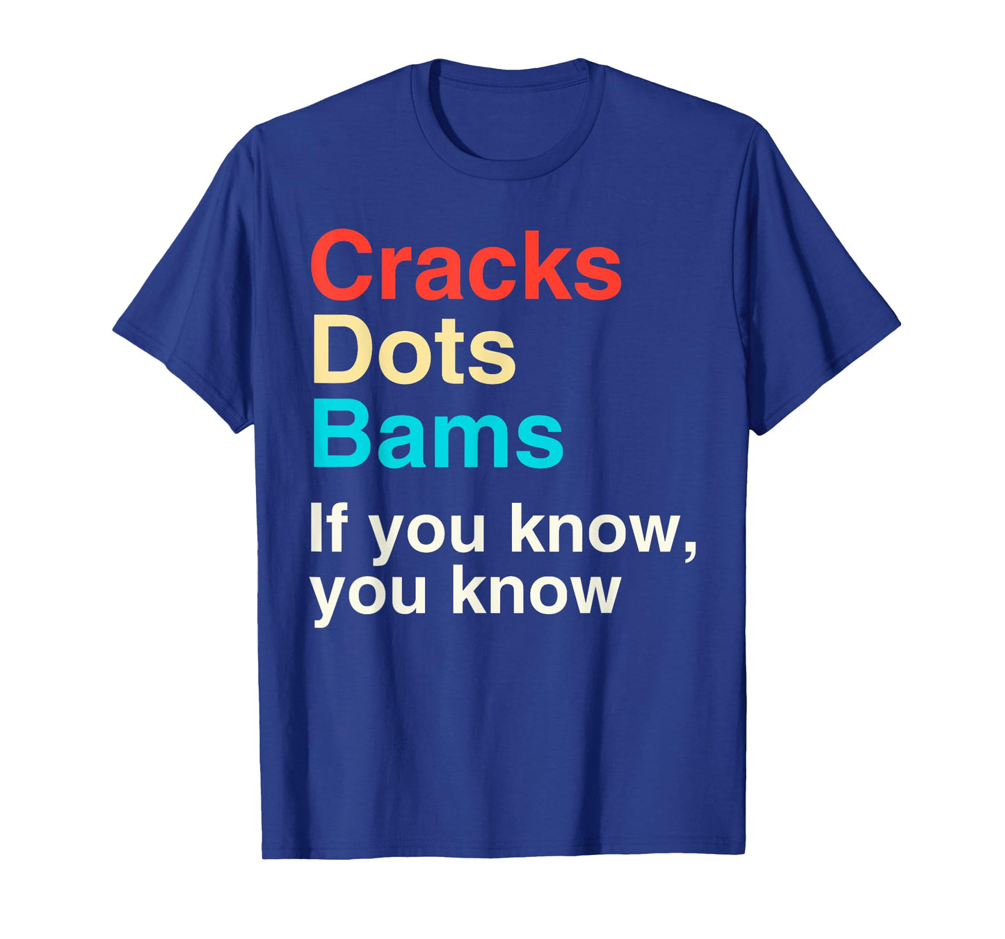 Cracks Dots Bams T-Shirt
