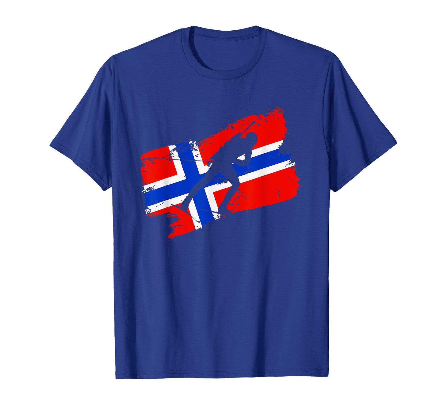 Biathlon Norway Flag Norweigan Cross Country Skiing Shooting T-Shirt