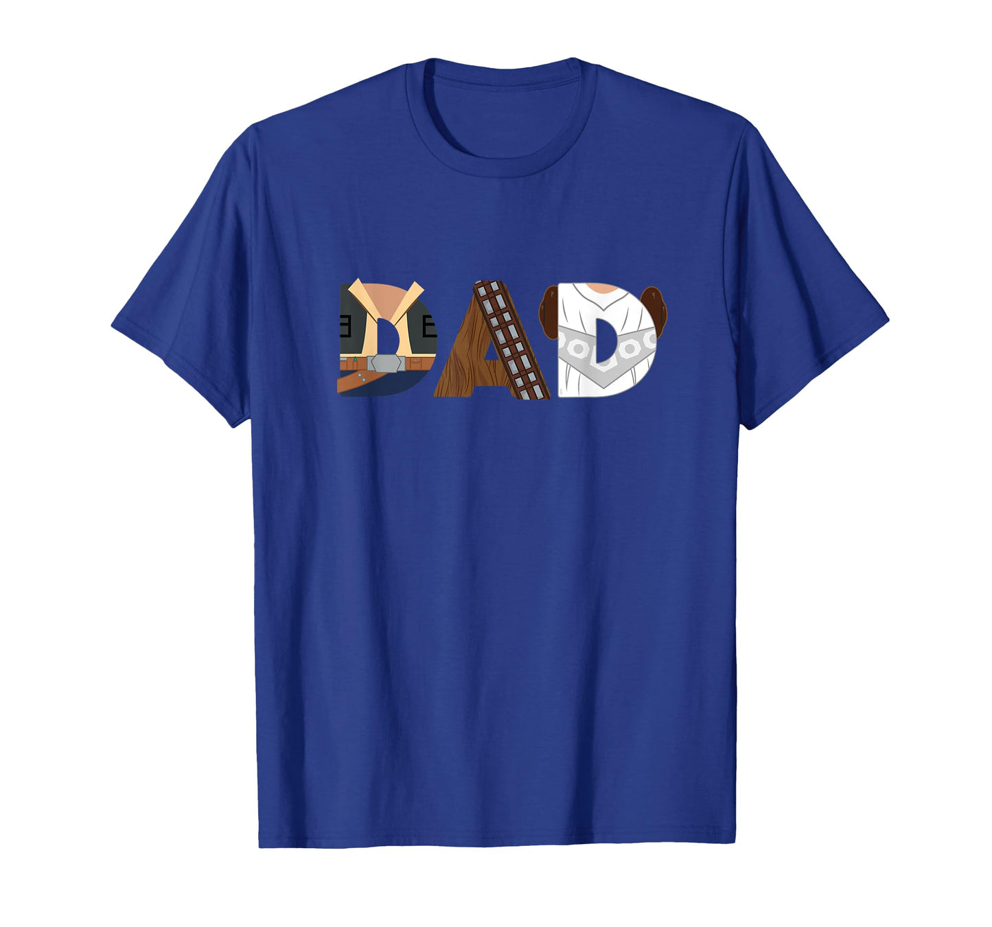 Star Wars Han Solo Chewbacca Leia Dad Father’s Day Birthday T-Shirt