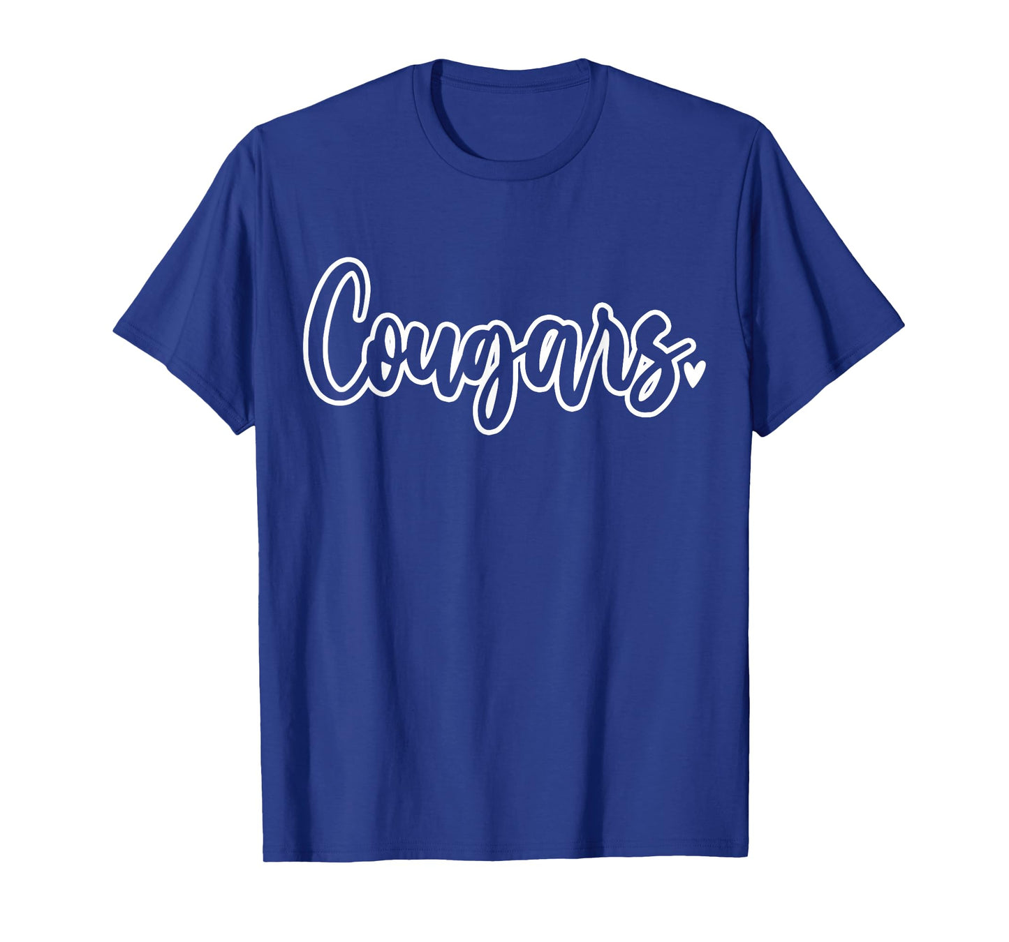 Cougars School Sports Fan Team Spirit Mascot Gift Vintage T-Shirt
