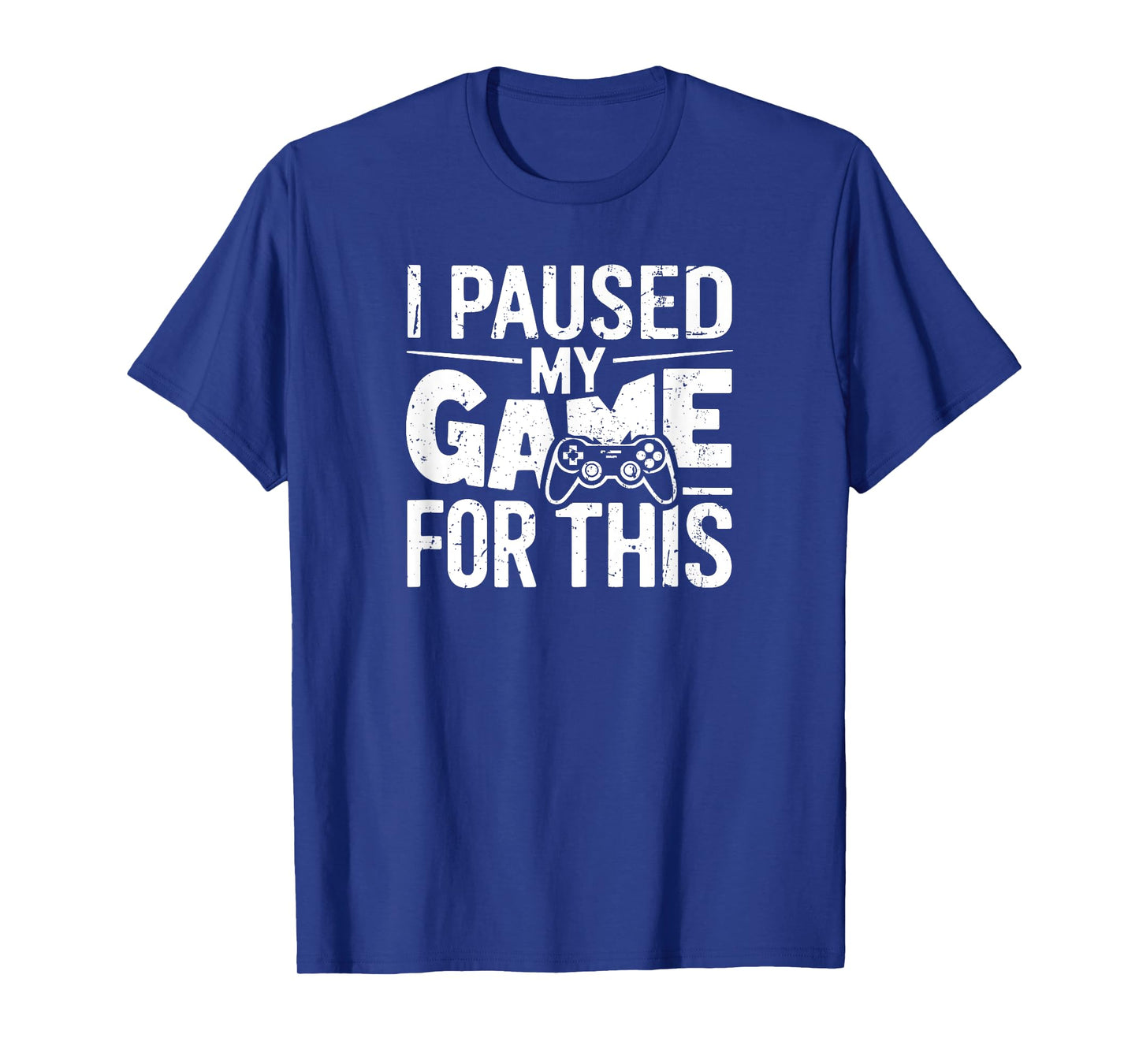 I Paused My Game for This Humor Funny Online Worker WFH T-Shirt