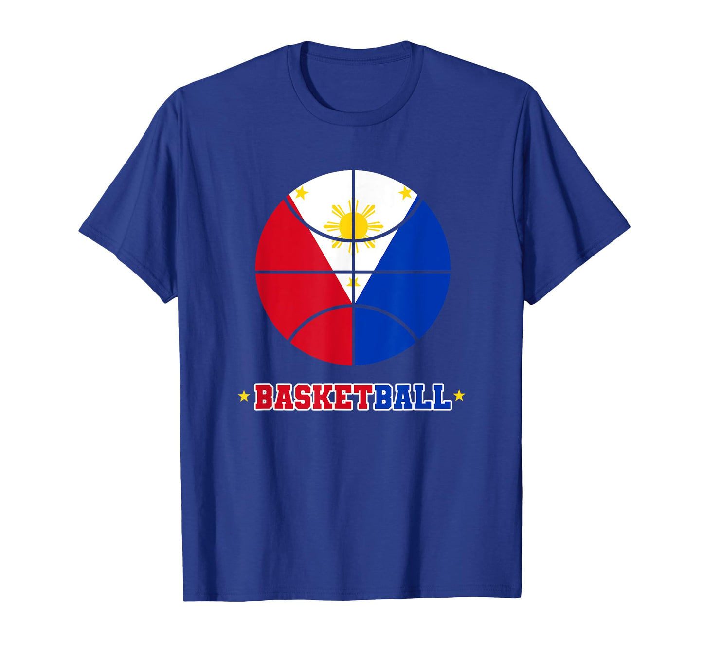 Philippines Filipino Sport Basketball Basket Ball Proud Flag T-Shirt