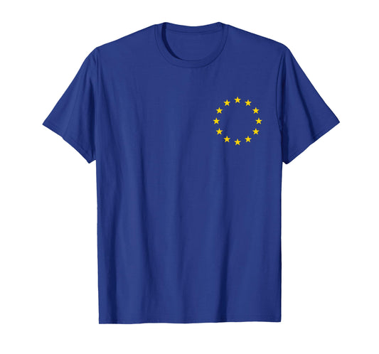 EU Stars European Union Flag Symbol Europe Sign Logo T-Shirt