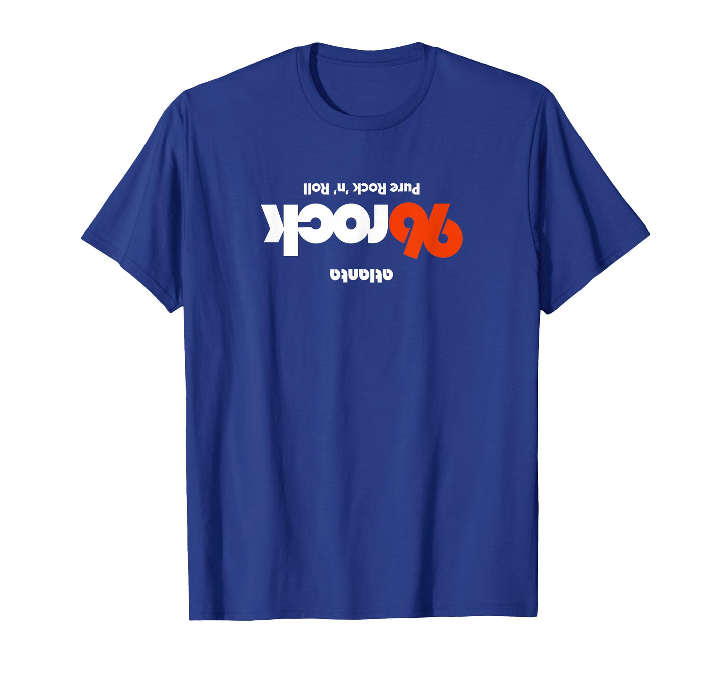 96 Rock Atlanta Upside Down Dark T-Shirt