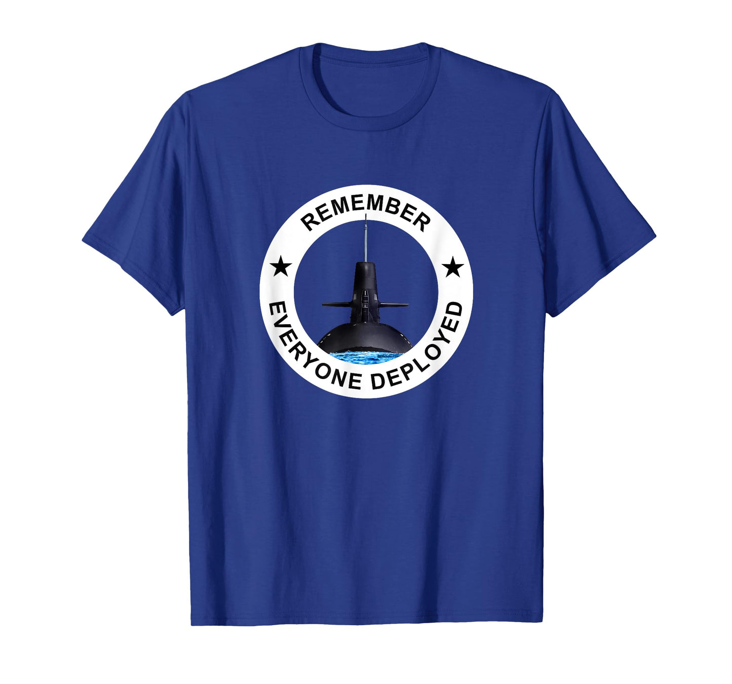 RED Friday Remember Everyone Deployed Military Sub Circle T-Shirt