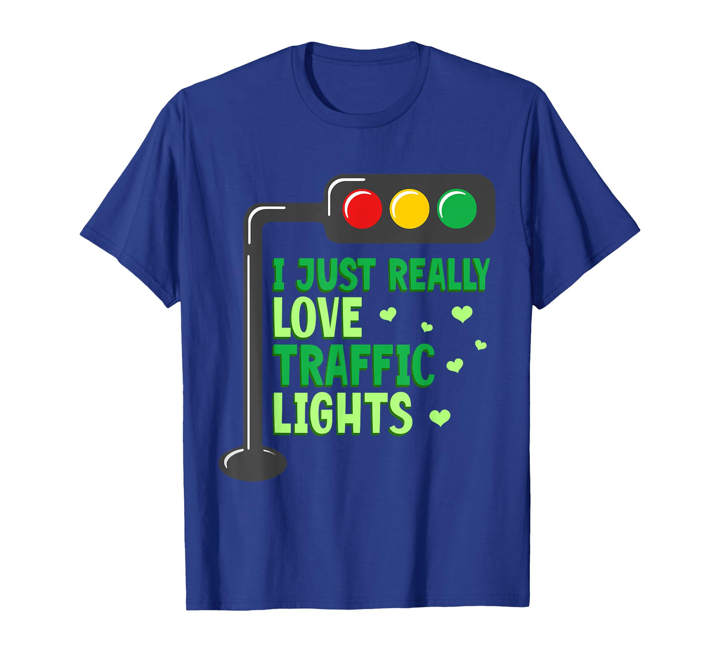 Halloween Traffic Light I Just Really Love Traffic Lights T-Shirt