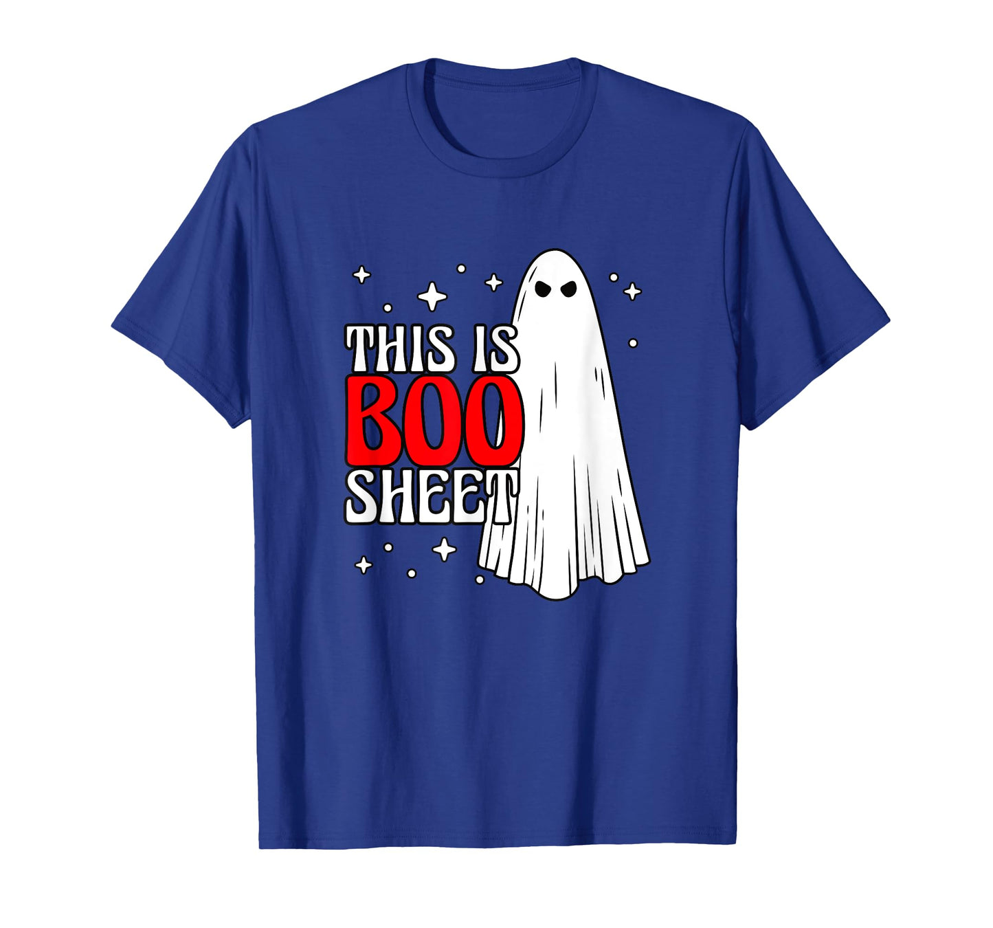 Red Boo Sheet Ghost T-Shirt