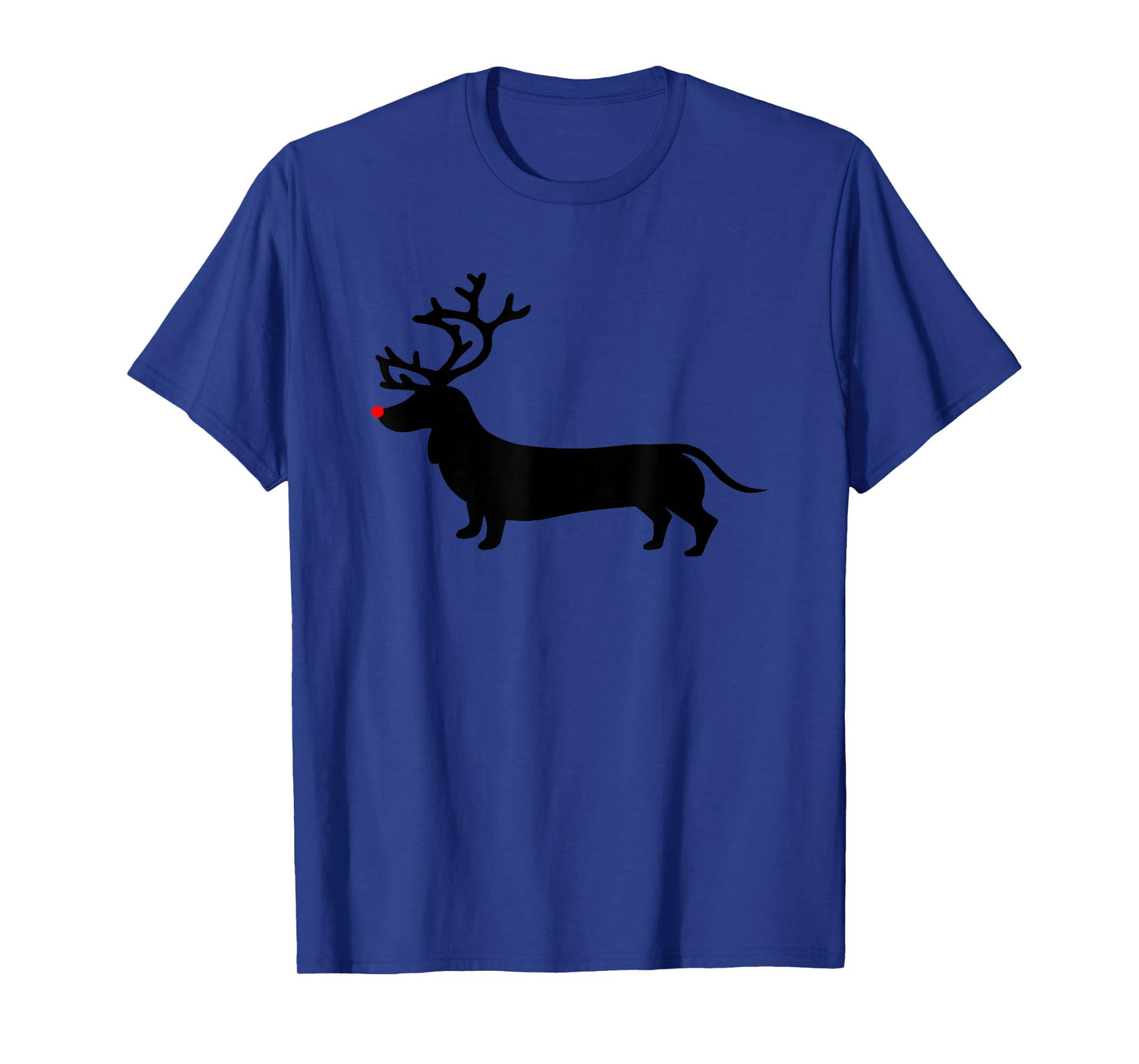 Dachshund Christmas Reindeer Wiener Dog Family Mom Dad T-Shirt
