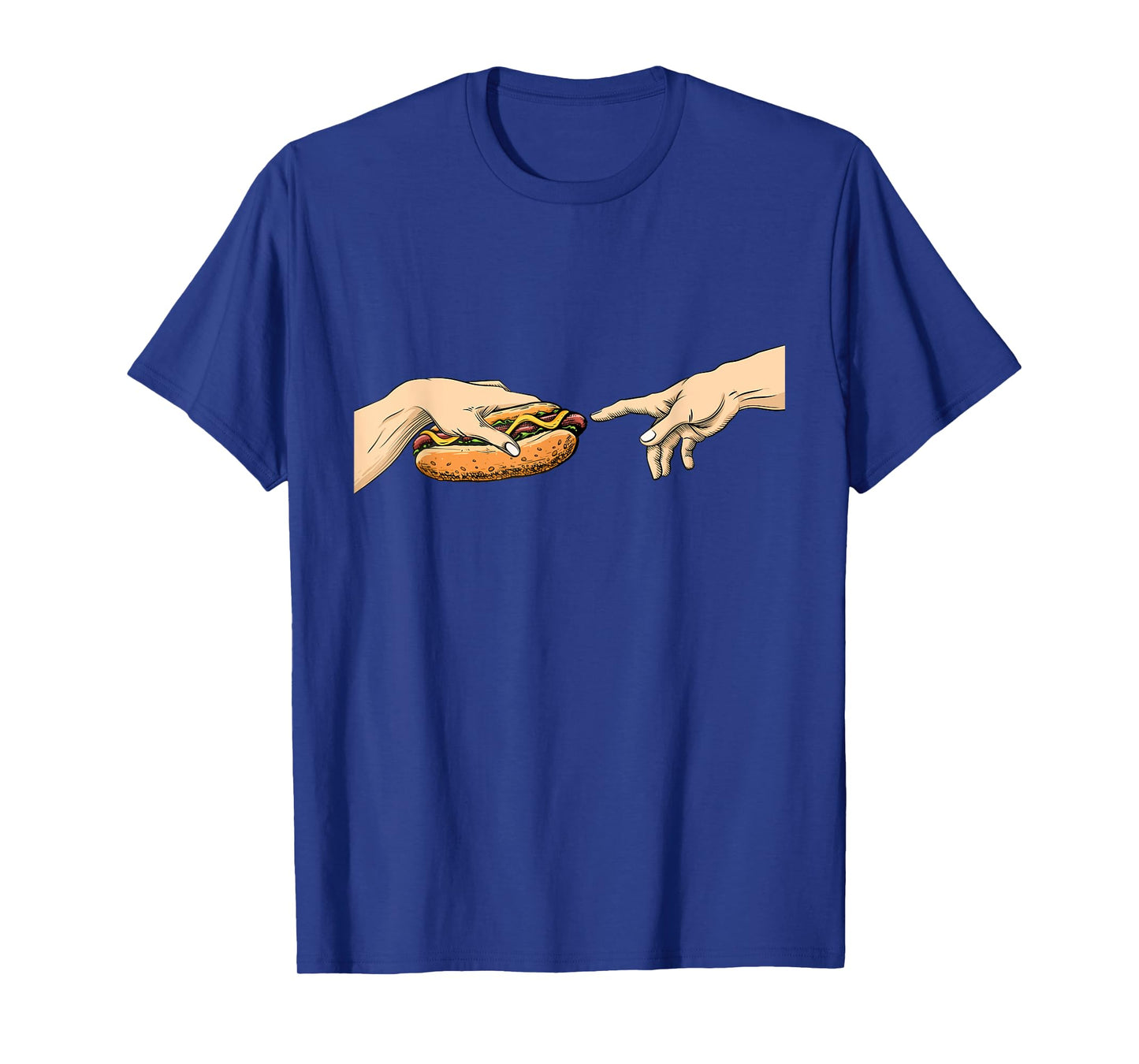 Creation of Hot Dog - Hot Dog Lover Fast Food Wiener T-Shirt for Men Women Girls Kids