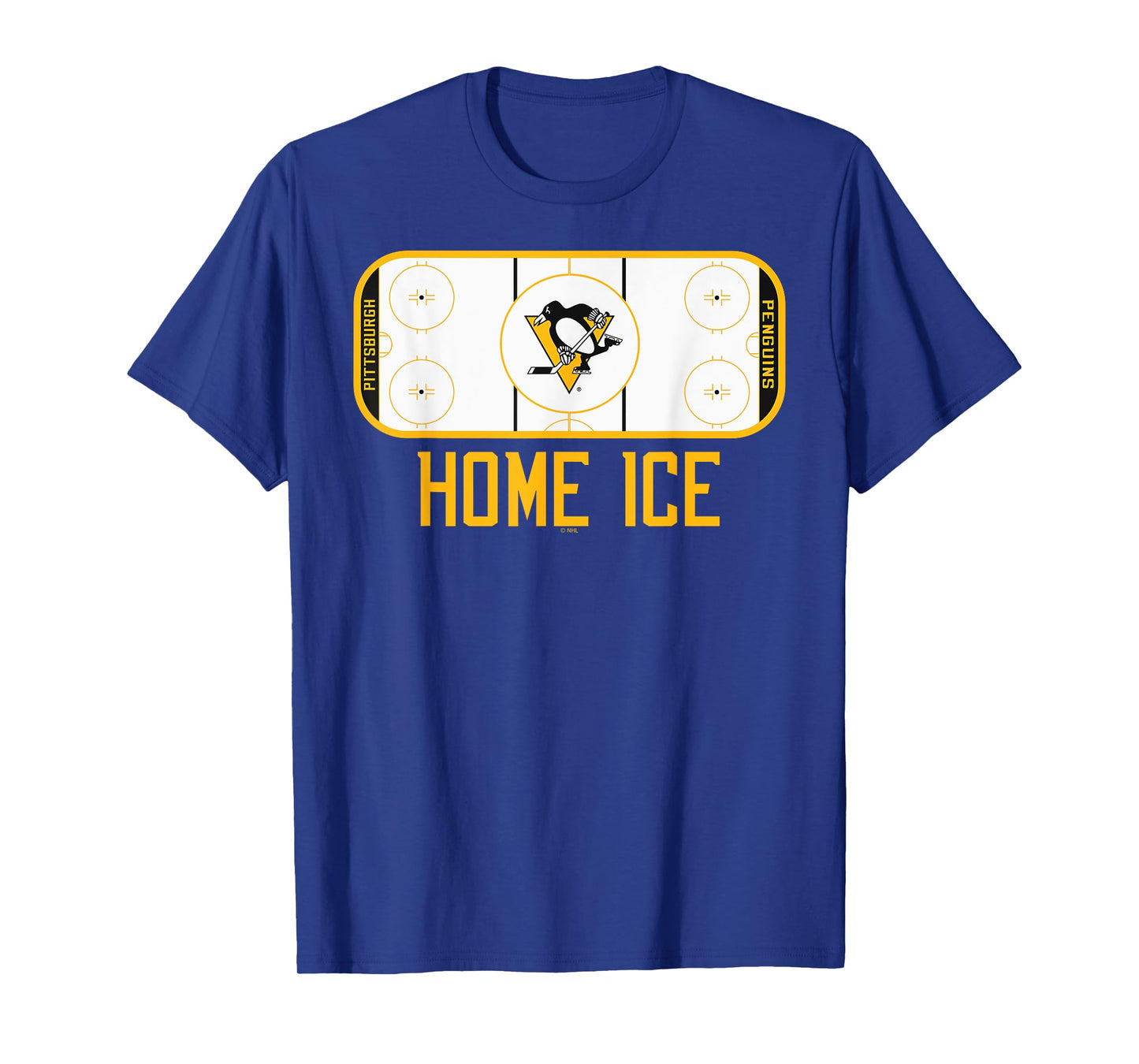 Pittsburgh Penguins Home Ice Dark Heather T-Shirt