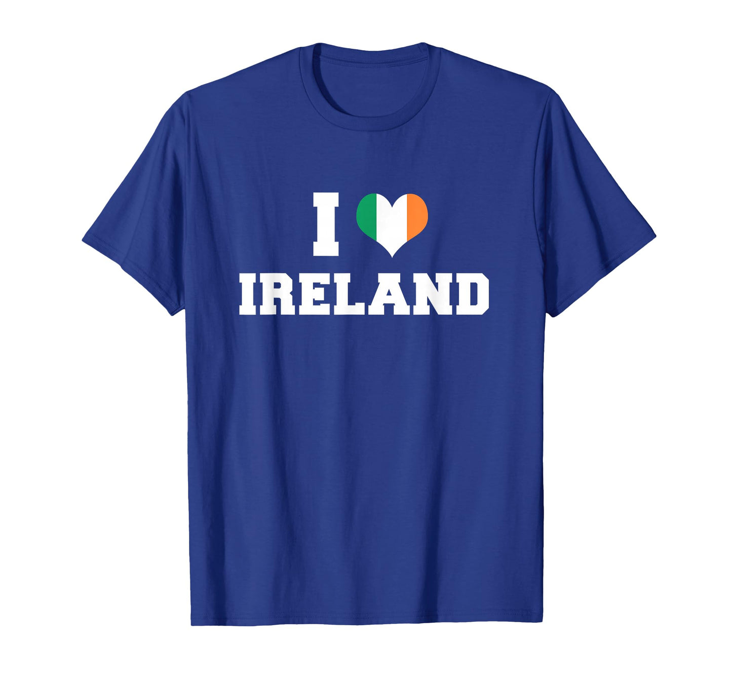 Ireland Patriotic Shirt I Love Ireland Republic Heart Flag T-Shirt